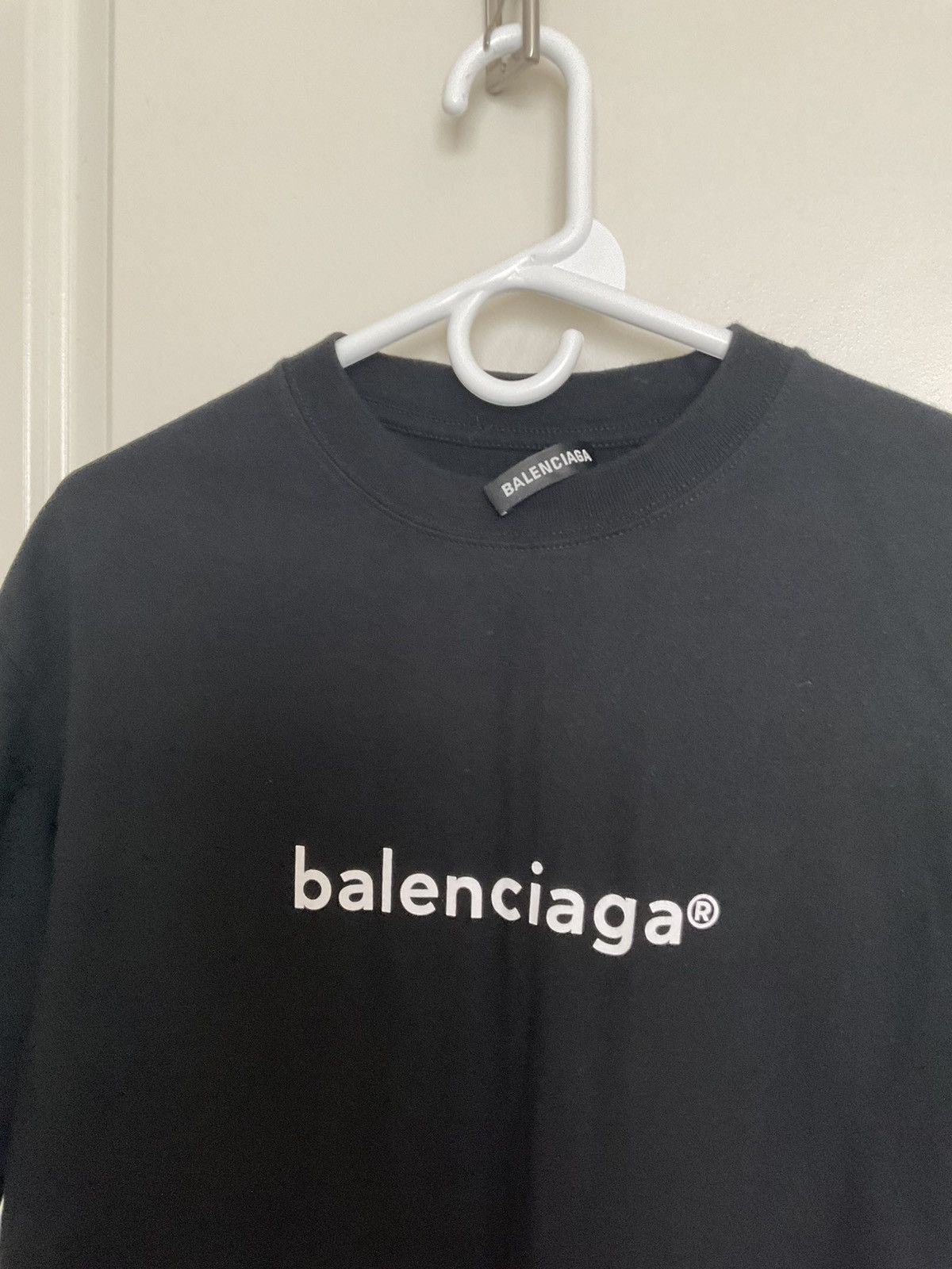 Balenciaga Balenciaga Copyright logo Large Fit T-Shirt Size US XXS / EU 40 - 3 Thumbnail