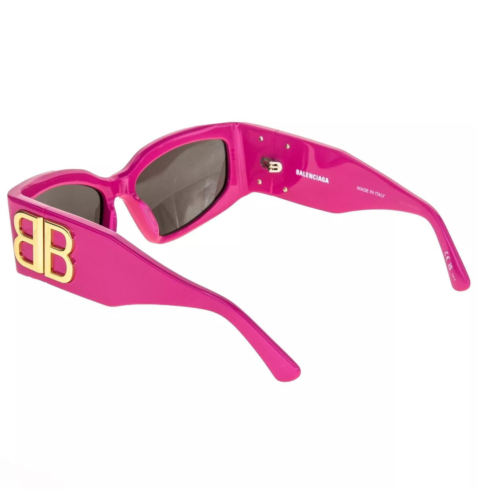 Balenciaga BALENCIAGA BOSSY Cat 0321 Pink Fashion Sunglass BB0321S 006 Size ONE SIZE - 3 Thumbnail