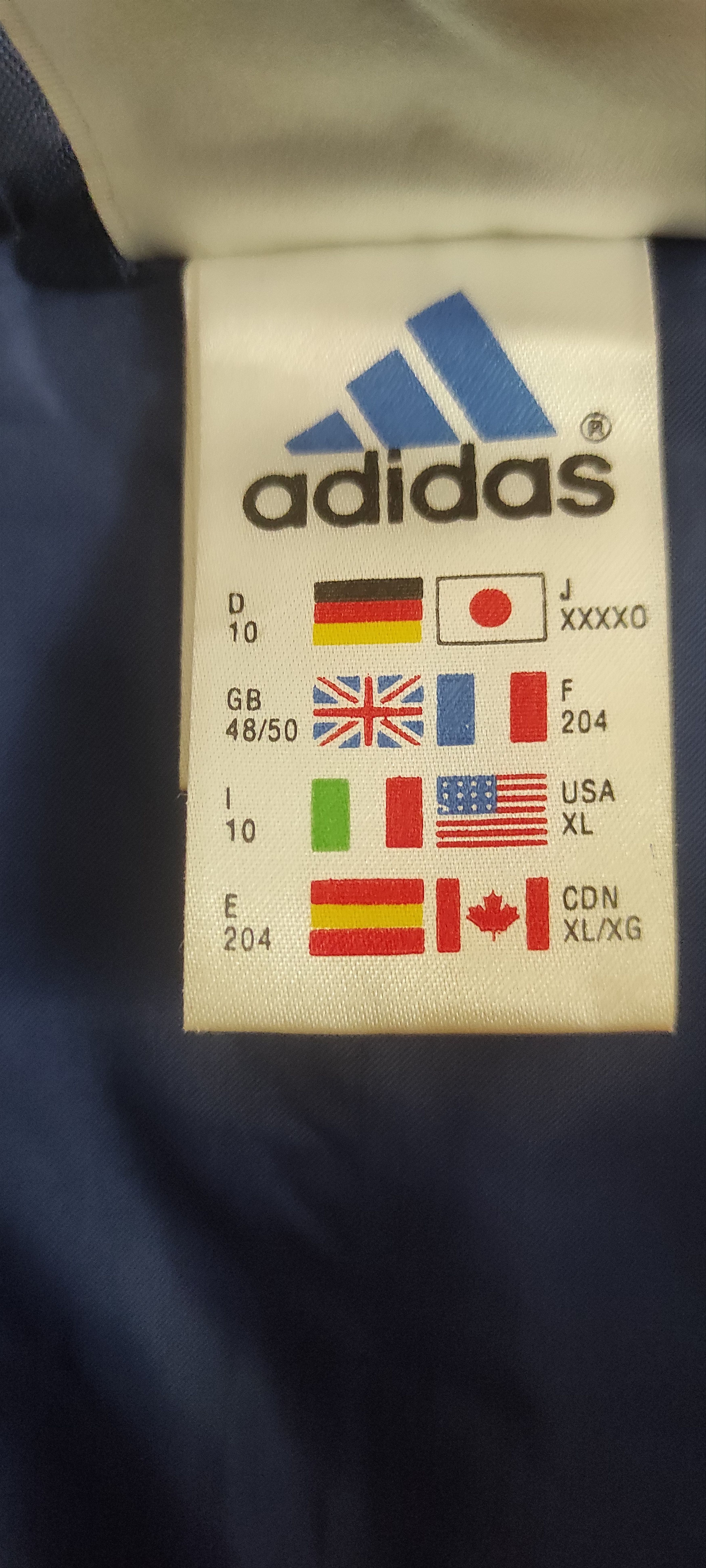 Adidas × Vintage Adidas 3 Stripes Oversize Track Jacket Retro Adidas Bayer Size US XL / EU 56 / 4 - 17 Thumbnail