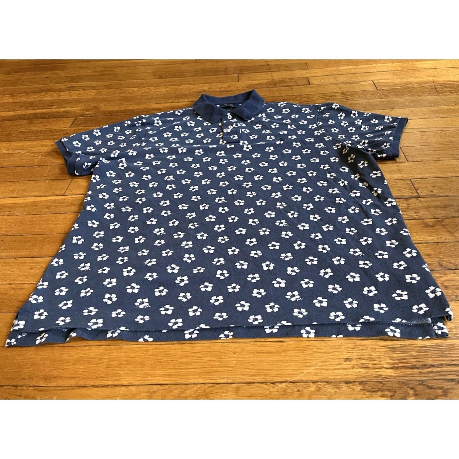 Ralph Lauren Polo Ralph Lauren Floral All Over Print Shirt Men’s XL Classic Fit Blue Shirt Size US XL / EU 56 / 4 - 2 Thumbnail