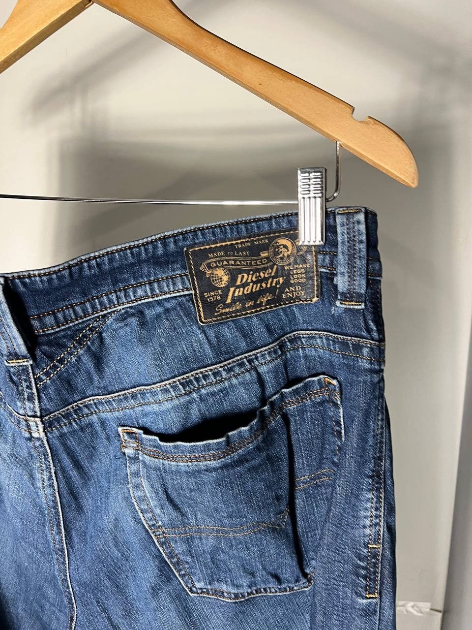 Diesel VINTAGE DIESEL INDUSTRY DENIM DIVISION RETRO JEANS CASUAL Size US 34 / EU 50 - 11 Thumbnail