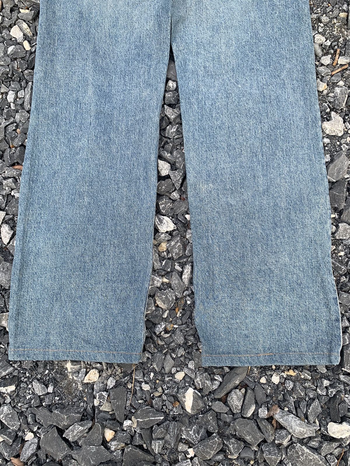 Kapital VINTAGE SOMETHING EDWIN 505Z SELVEDGE BAGGY DISTRESSED DENIM Size US 28 / EU 44 - 9 Thumbnail