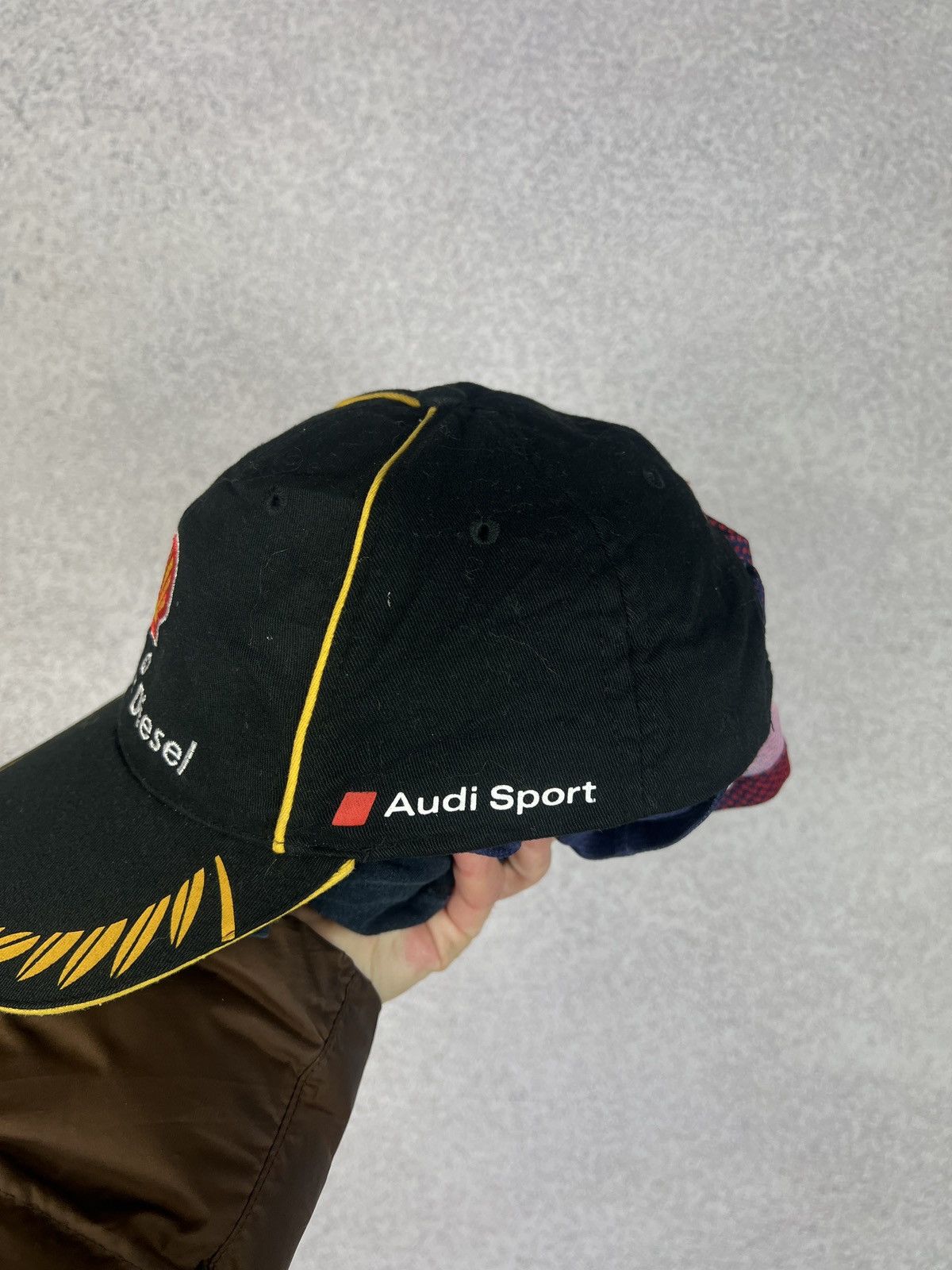 Vintage Vintage Audi Sport Shell V Power Racing Cap Y2K Hat Size ONE SIZE - 3 Thumbnail