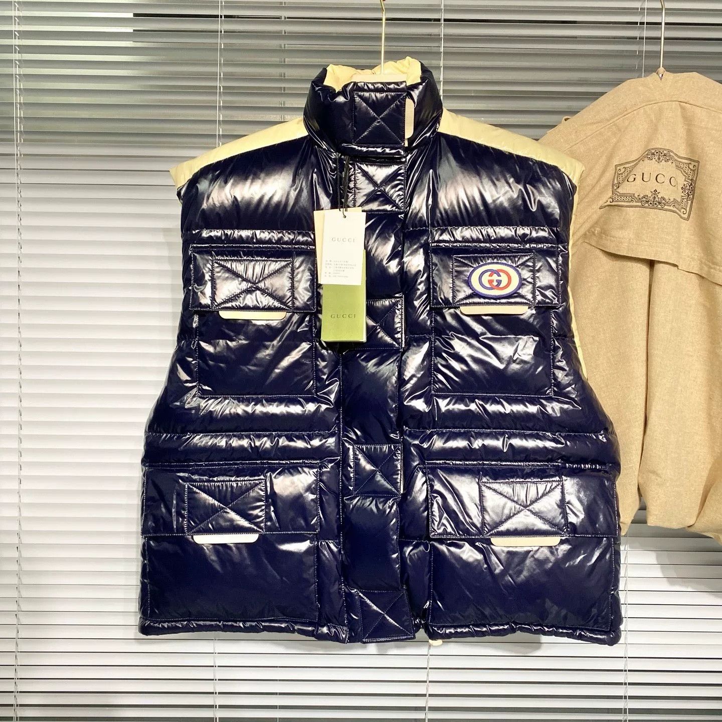 Gucci Gucci Reversible Down Vest Size US M / EU 48-50 / 2 - 1 Thumbnail