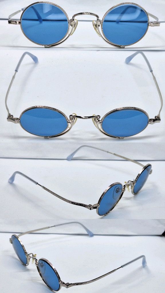 Other NICOLE 2171 Mitsuhiro Matsuda Steampunk Round Glasses Size ONE SIZE - 4 Thumbnail