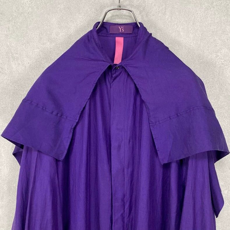 Y's Y's Wing print purple coat Size US S / EU 44-46 / 1 - 4 Thumbnail