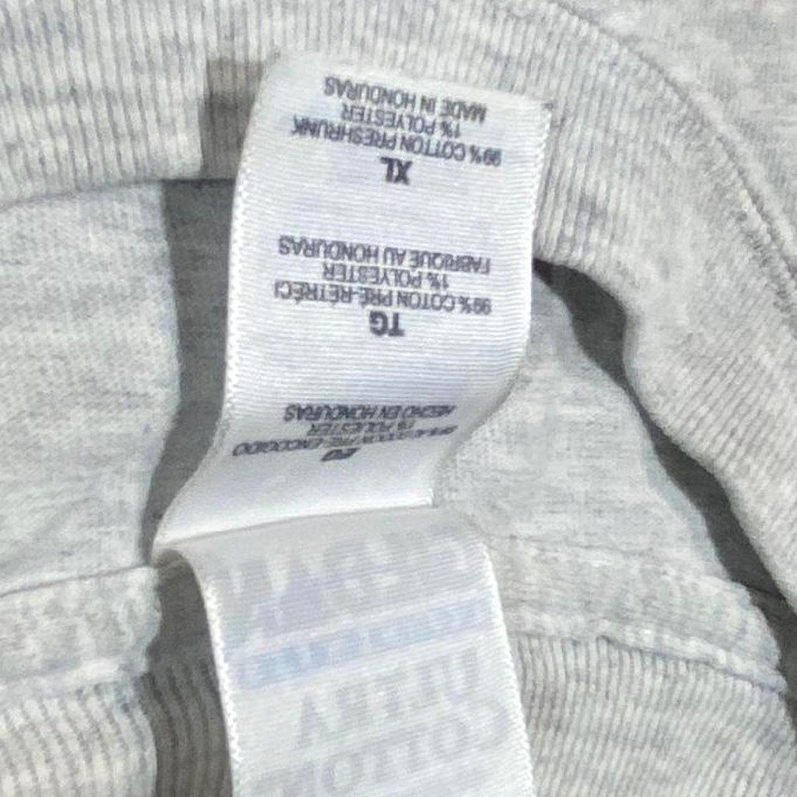 Hanes 90s grey tee shirt light Size US XL / EU 56 / 4 - 3 Thumbnail