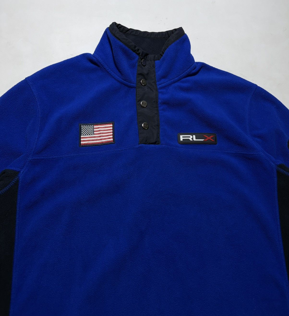 Polo Ralph Lauren RLX Polo Ralph Lauren U.S.A Flag Fleece Size US L / EU 52-54 / 3 - 3 Thumbnail