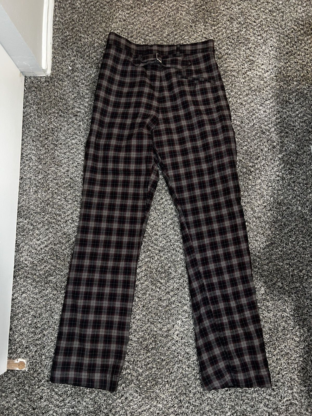 Vivienne Westwood Burgundy Vivienne Westwood Bondage Pants Size US 29 - 3 Thumbnail