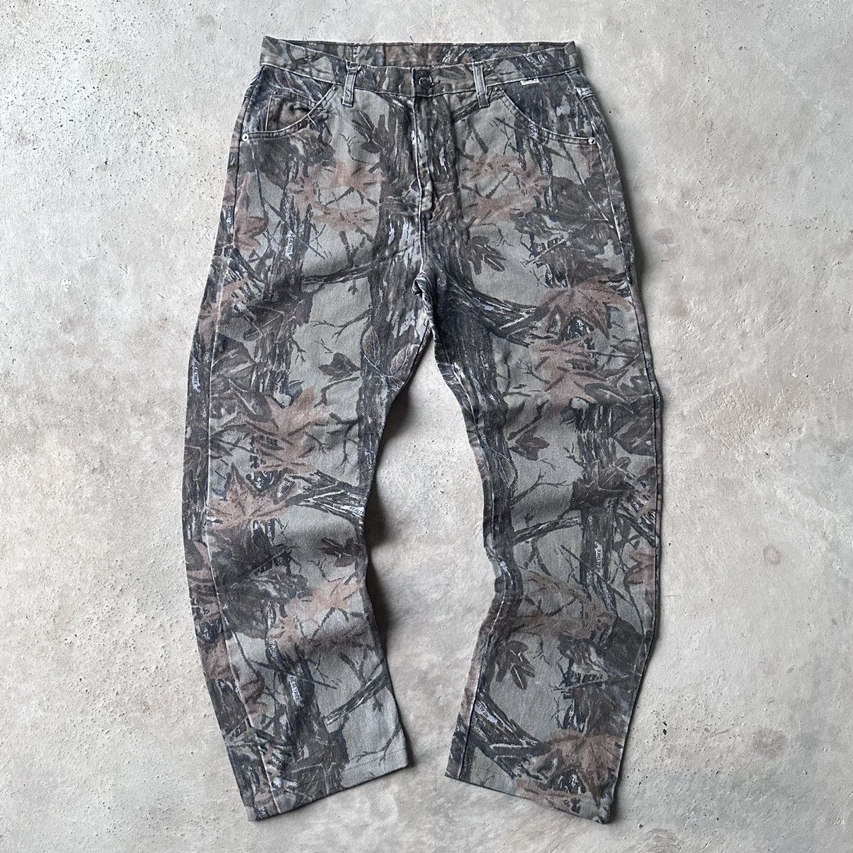 Carhartt (34x31) Crazy Vintage 90s Realtree Camo Carhartt Style USA Size US 34 / EU 50 - 5 Thumbnail