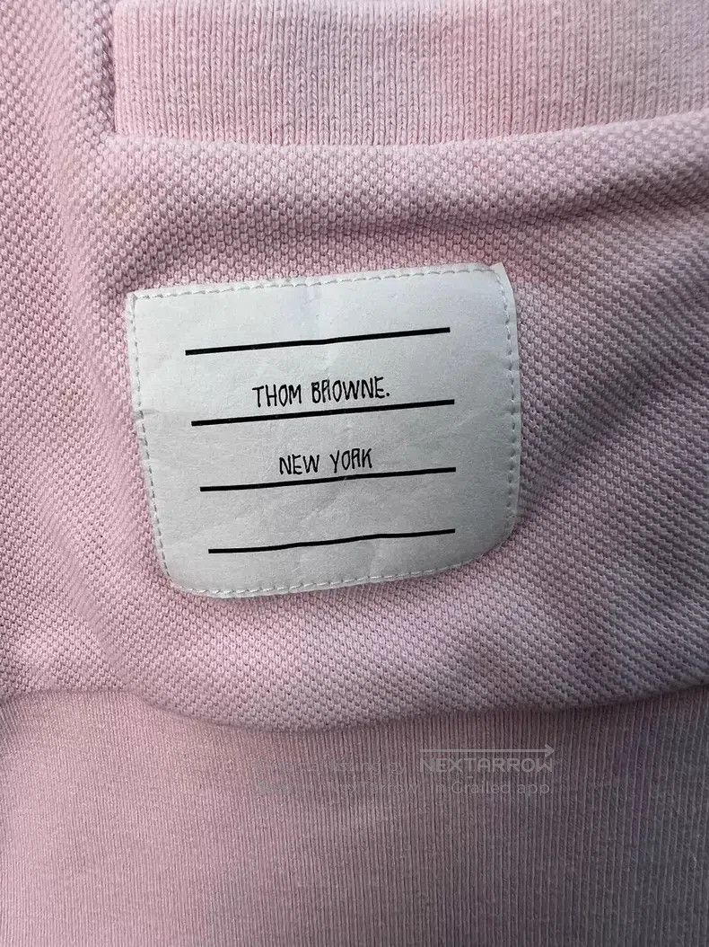 Thom Browne Thom Browne Cherry Blossom Pink Knit Cardigan Size US S / EU 44-46 / 1 - 5 Thumbnail