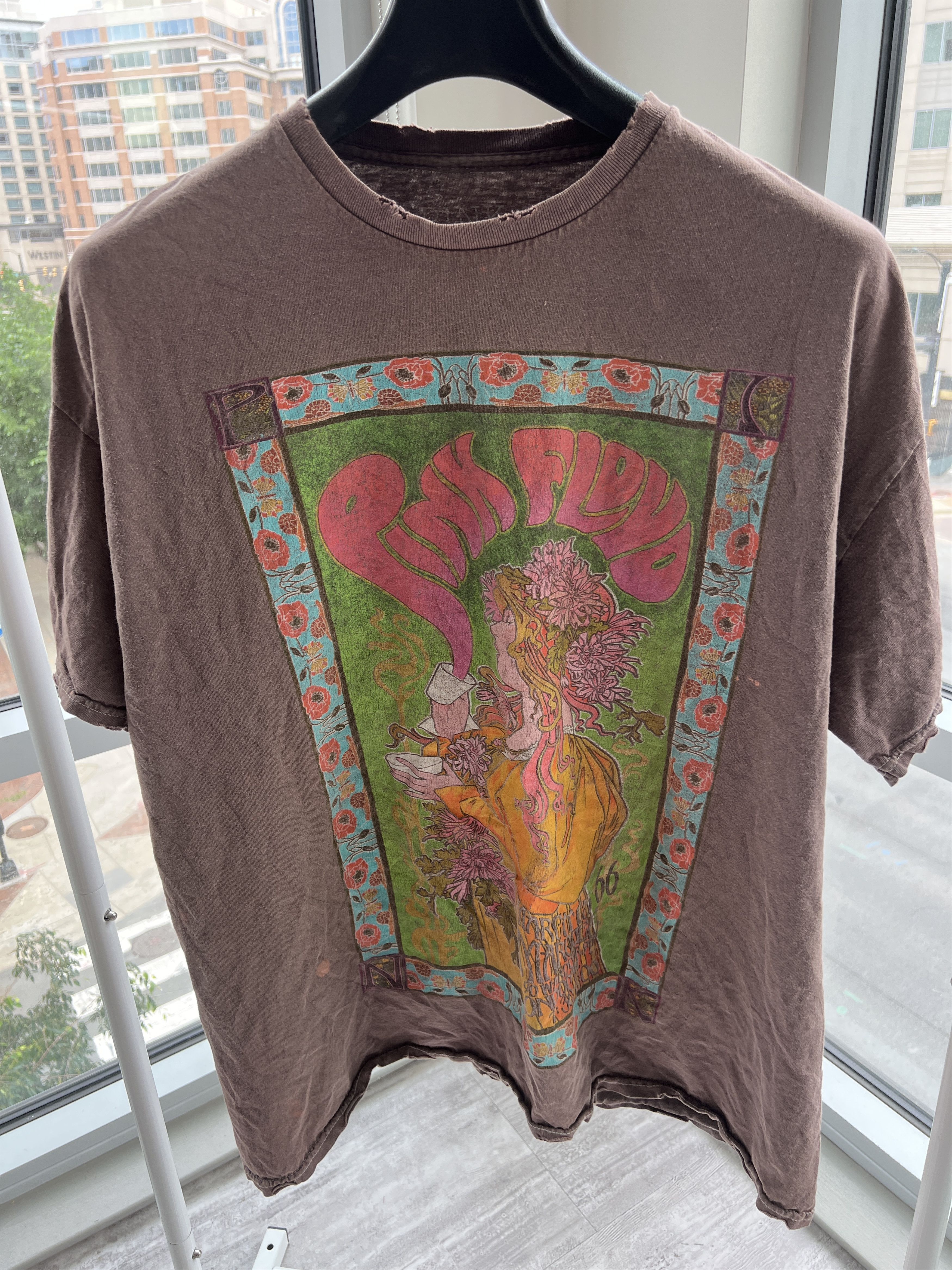 Pink Floyd Pink Floyd Graphic T-Shirt Brown Psychedelic Art Rock Band Size US M / EU 48-50 / 2 - 1 Thumbnail