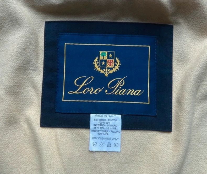 Loro Piana Loro Piana Storm System Blue Coat- Size US M / EU 48-50 / 2 - 2 Thumbnail