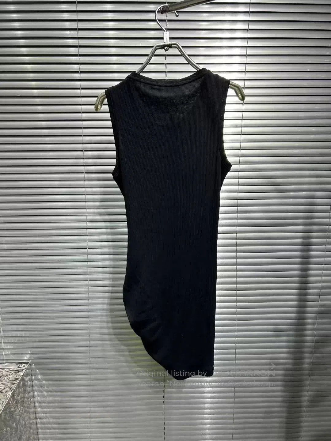 Loewe Loewe Black Waffle Knit Sleeveless Dress. Size US L / EU 52-54 / 3 - 2 Thumbnail