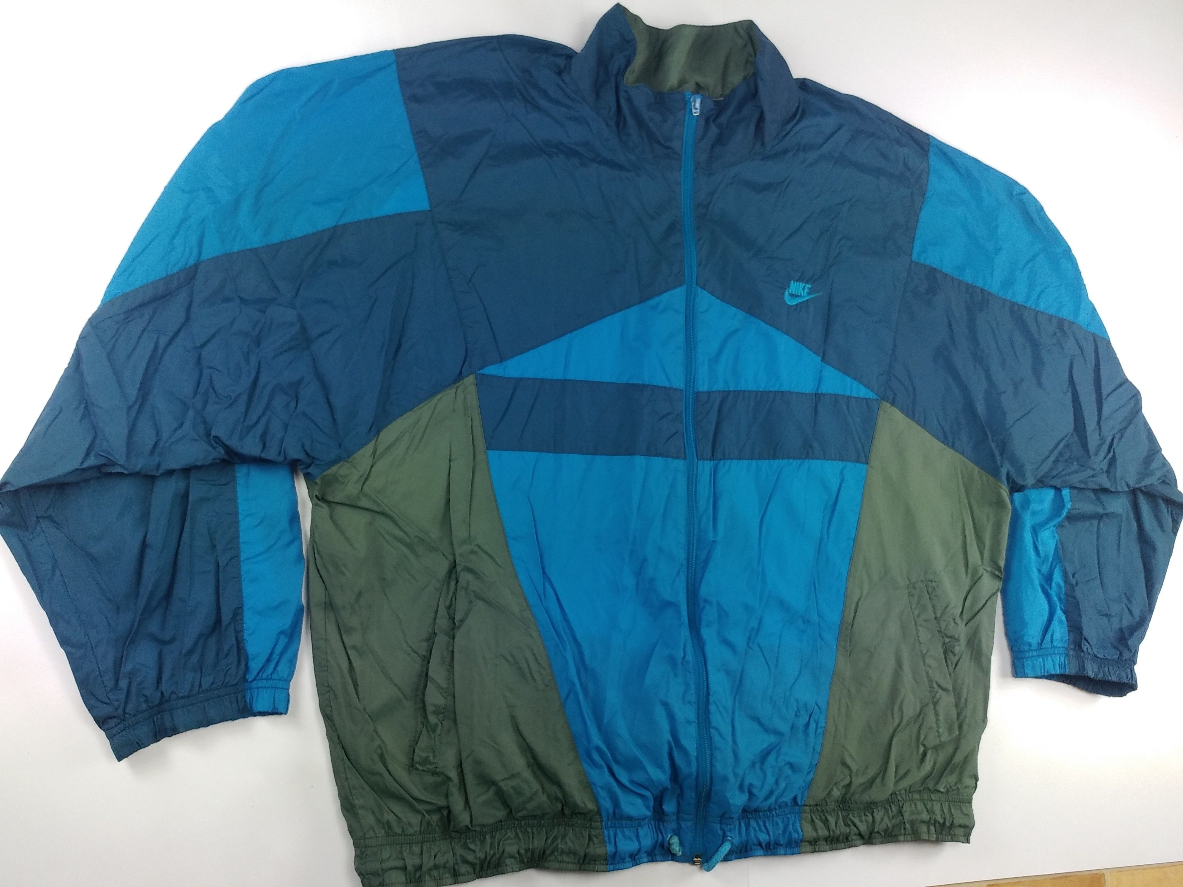 Nike Nike jacket, vintage track top, 90s skater 1990s Y2K XXL Size US XXL / EU 58 / 5 - 7 Thumbnail