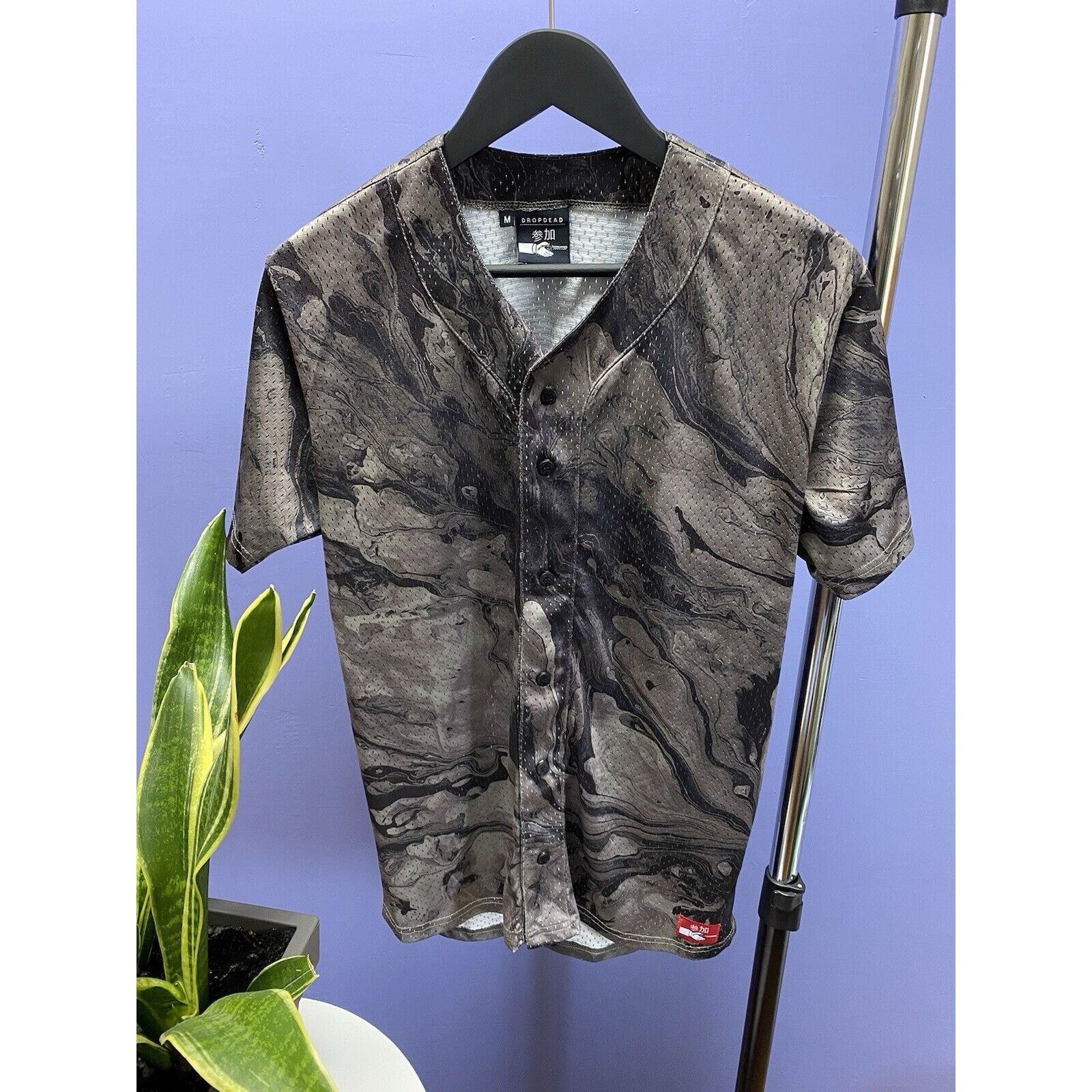 Drop Dead Drop Dead Baseball Jersey T Shirt Size M Grey Size US M / EU 48-50 / 2 - 4 Thumbnail