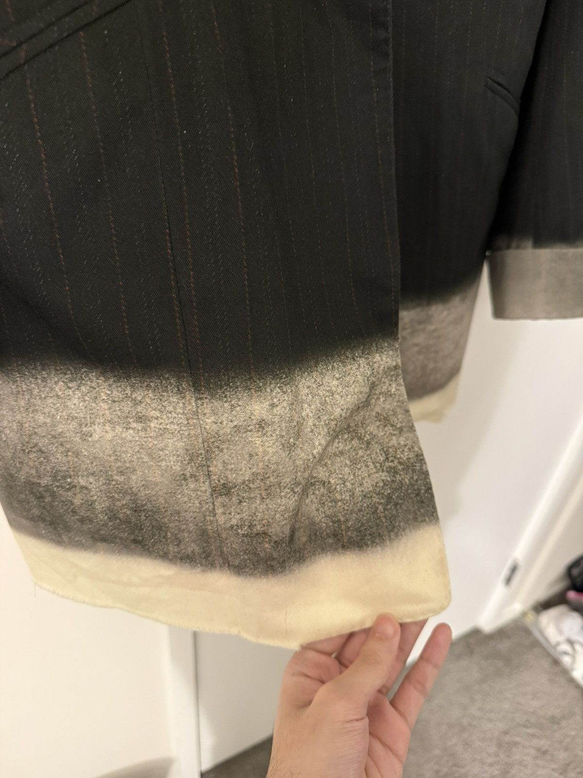 Maison Margiela Maison Margiela main line Trompe L’œil Pinstripe Jacket NEW Size US M / EU 48-50 / 2 - 7 Thumbnail