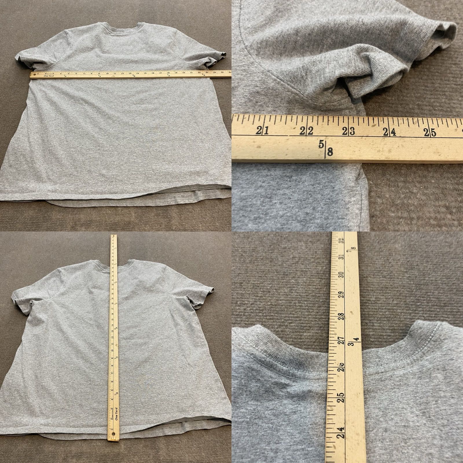 Carhartt Carhartt T-Shirt Women's 1X 16/18W Heather Gray Loose Fit Short Sleeve 103067 Size XXL / US 16-18 / IT 52-54 - 8 Thumbnail