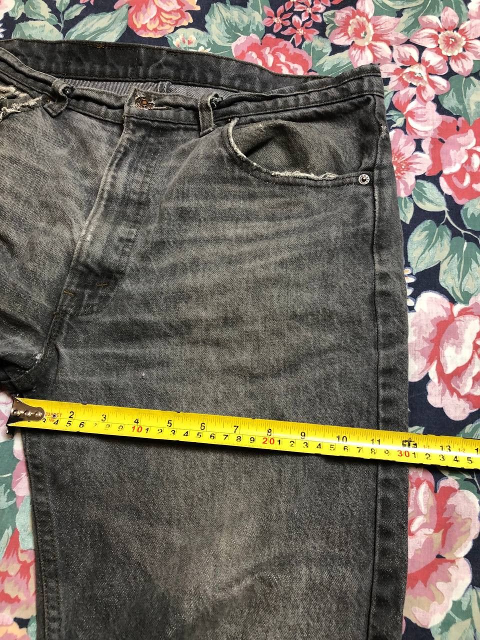 Levi's VINTAGE gray Levi's 505 100% cotton jeans STREETWEAR Size US 36 / EU 52 - 16 Thumbnail