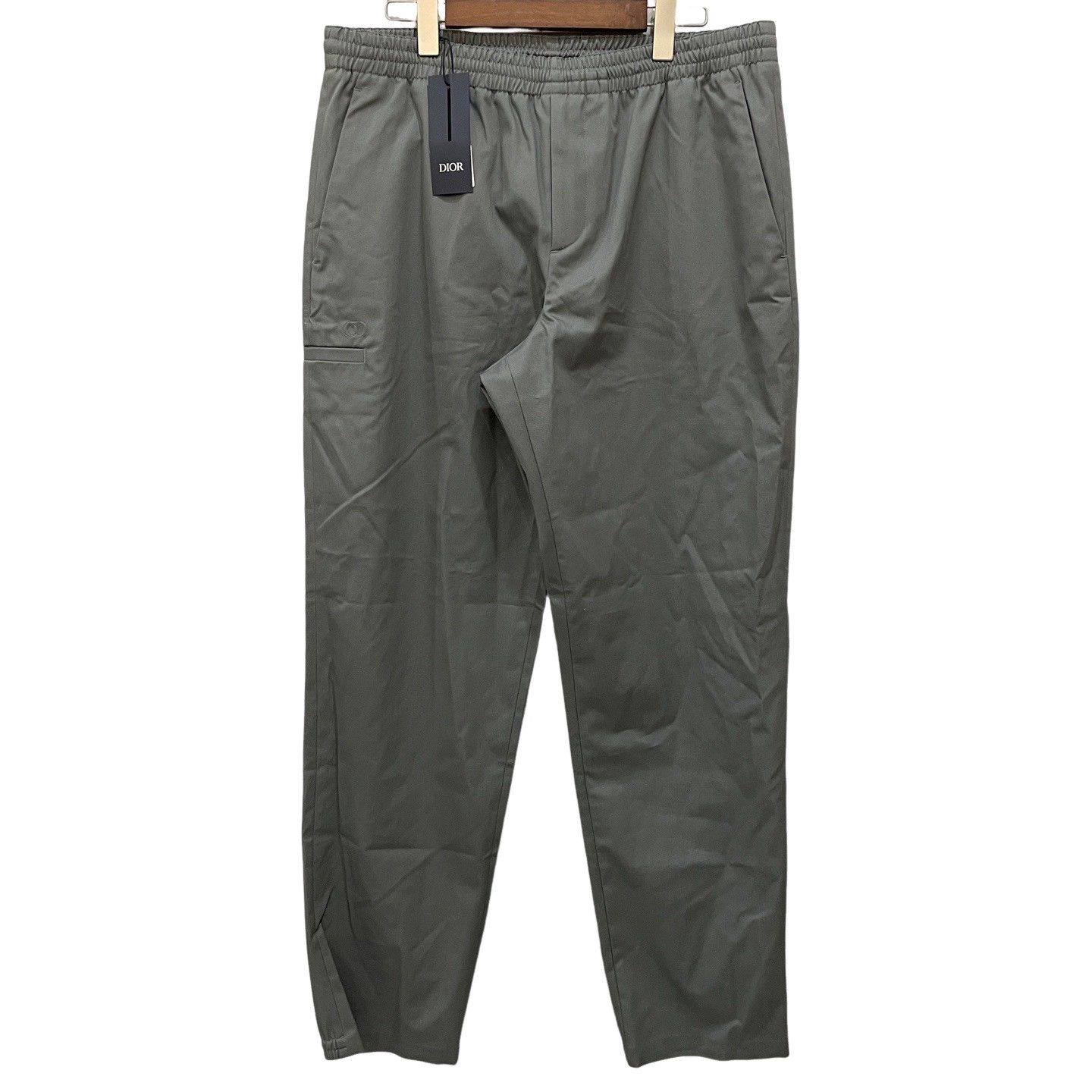 Dior Dior Green CD Logo Cotton Trousers EU 52 Size US 36 / EU 52 - 1 Thumbnail