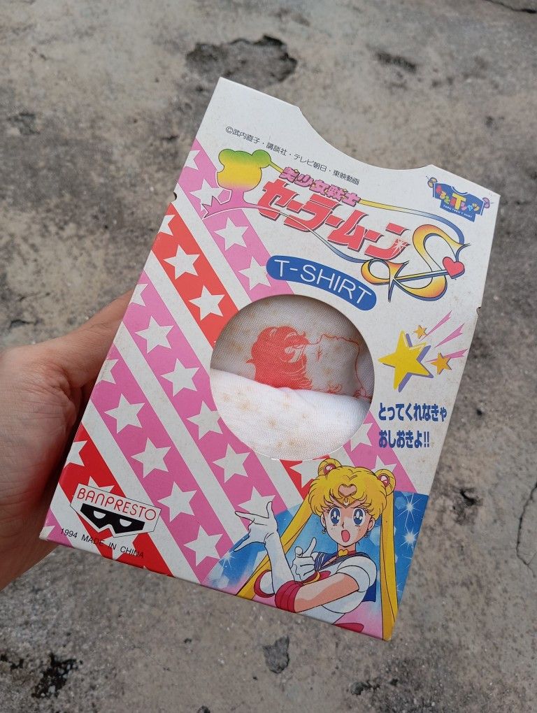 Vintage NOS VTG 1994 Sailormoon 🌜 Tshirt Anime Waifu Deadstock 😍 Size US M / EU 48-50 / 2 - 5 Thumbnail