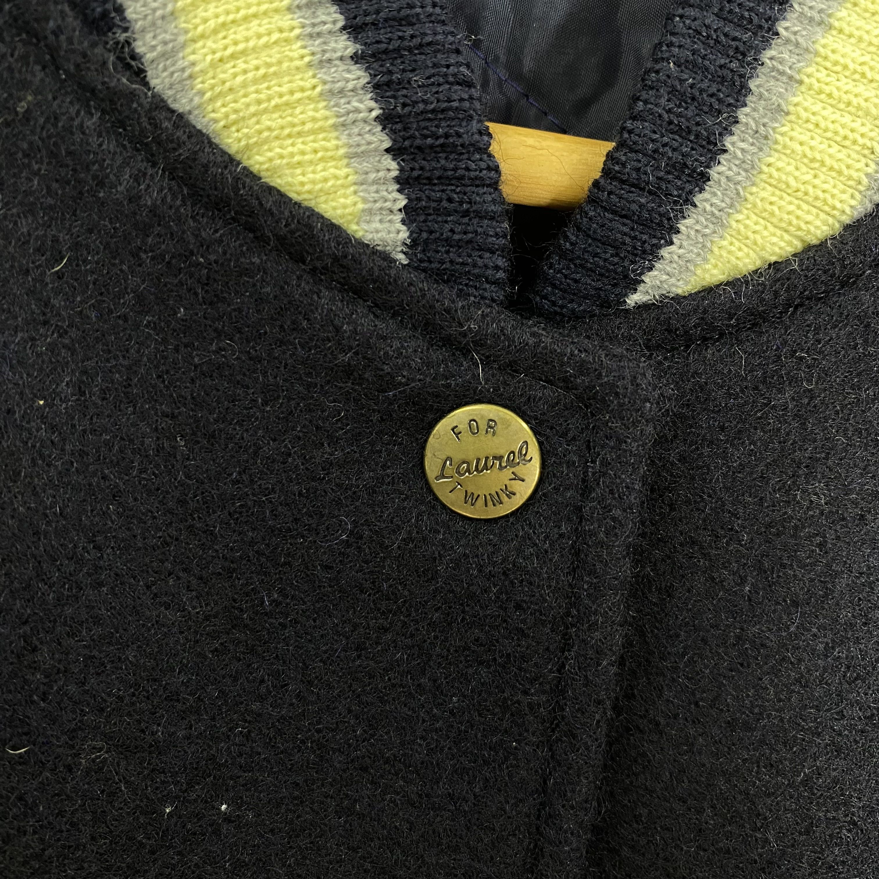 Vintage Vintage Femme Laurel Po Ro Varsity Jacket Wool Size US M / EU 48-50 / 2 - 5 Thumbnail