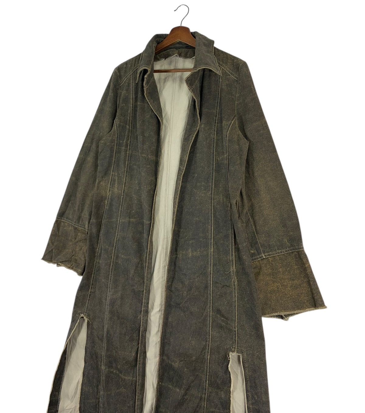 Designer × Vintage VINTAGE DISTRESSED OVERCOAT Size US XS / EU 42 / 0 - 5 Thumbnail