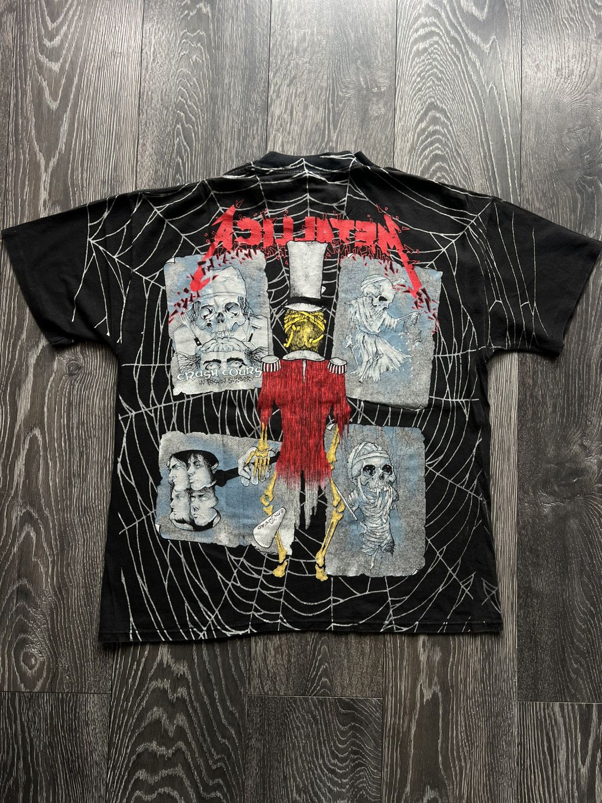 Band Tees 1992 Metallica Ringmaster Pushead Brockum shirt Size US XL / EU 56 / 4 - 10 Thumbnail