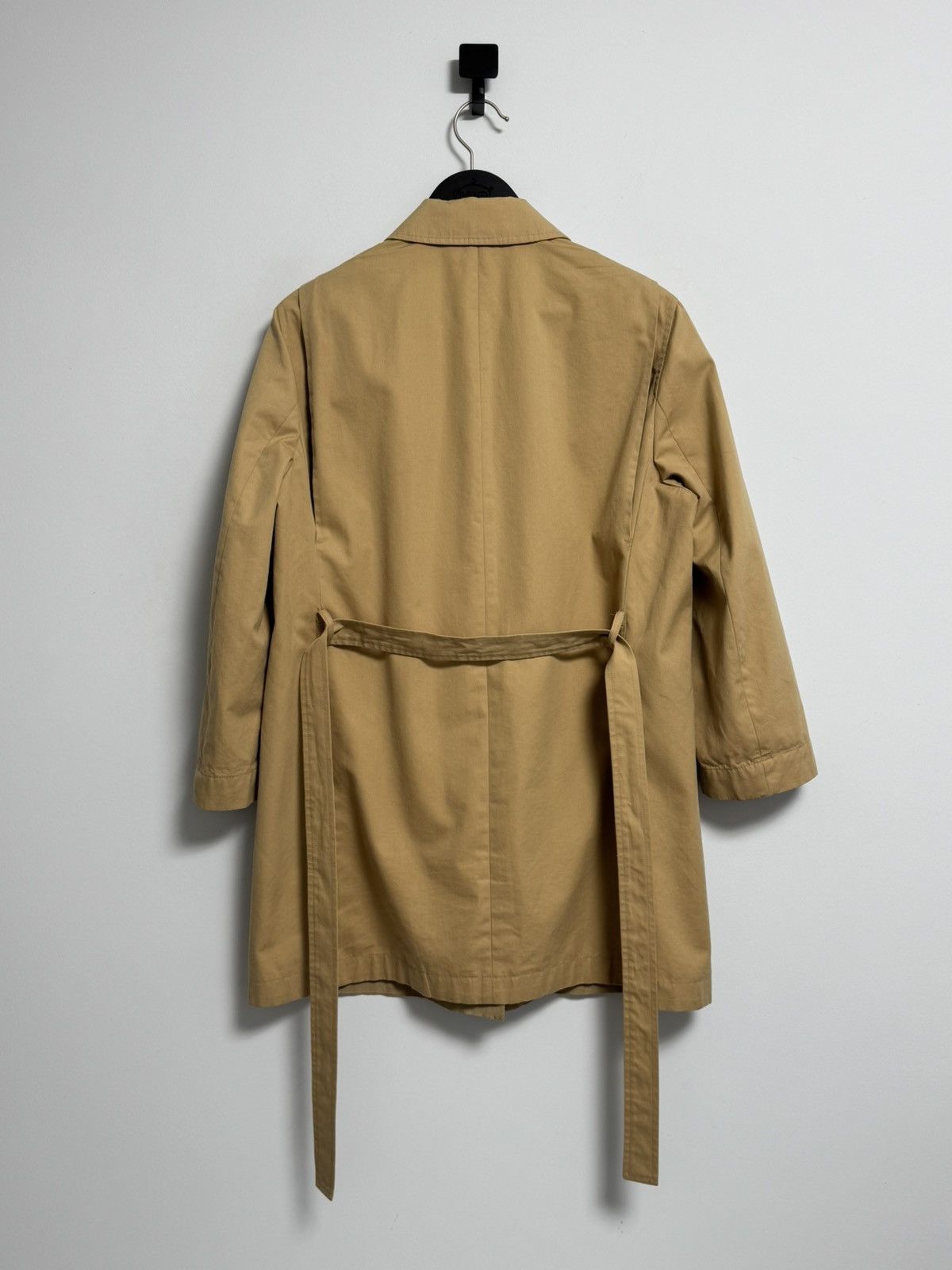 Salvatore Ferragamo Vintage Salvatore Ferragamo Monogram Inside Trench Jacket Size M / US 6-8 / IT 42-44 - 13 Thumbnail