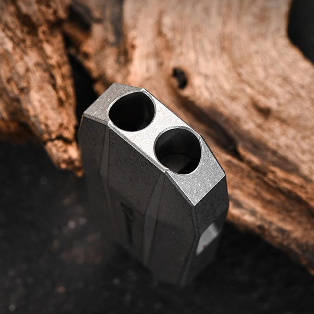 Whistles Whistle Titanium Pendant Coach Sports Camping Gift For Him Size ONE SIZE - 2 Thumbnail