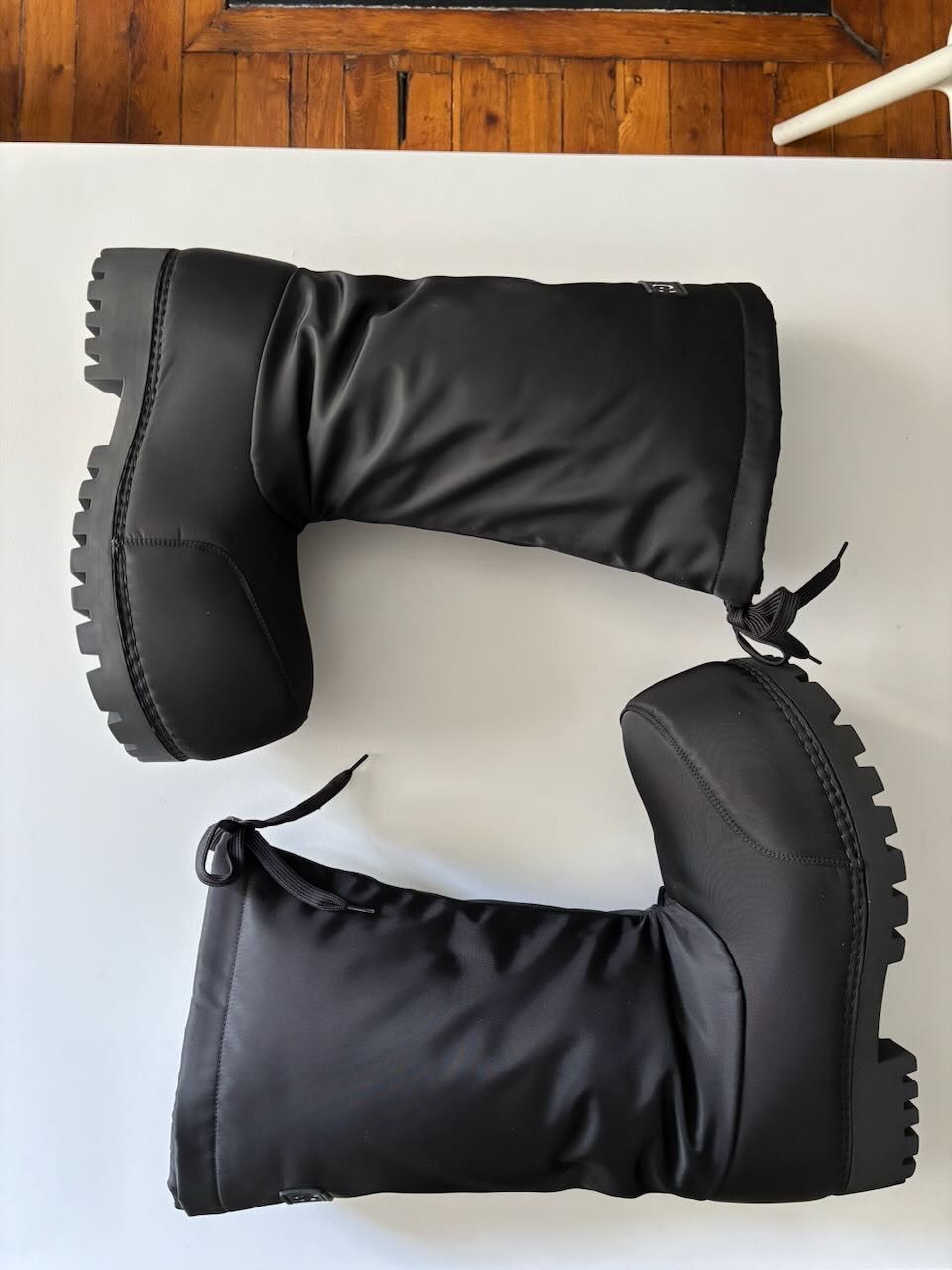 Balenciaga Balenciaga skiwear alaska boots nylon black Size US 8.5 / EU 41-42 - 1 Thumbnail