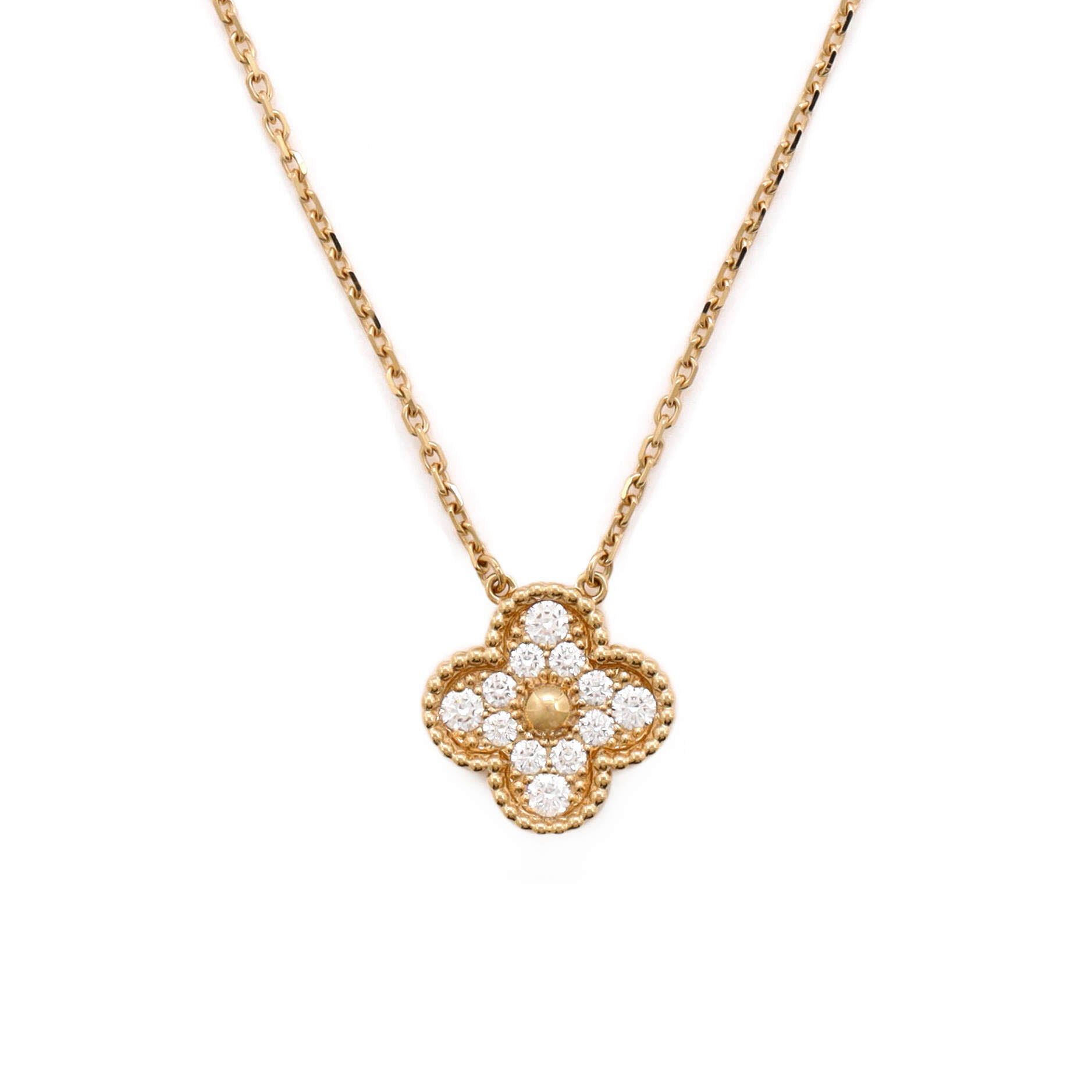 Van Cleef & Arpels Vintage Alhambra Pendant Necklace Size ONE SIZE - 1 Thumbnail
