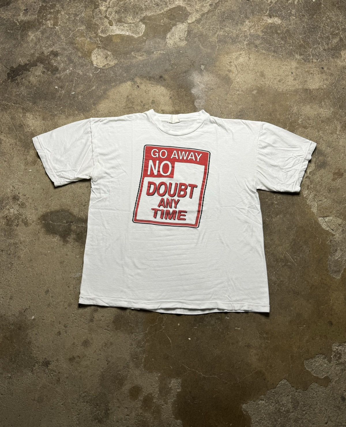 image of Band Tees x Made In USA Vintage No Doubt T Shirt in White, Men's (Size XL)