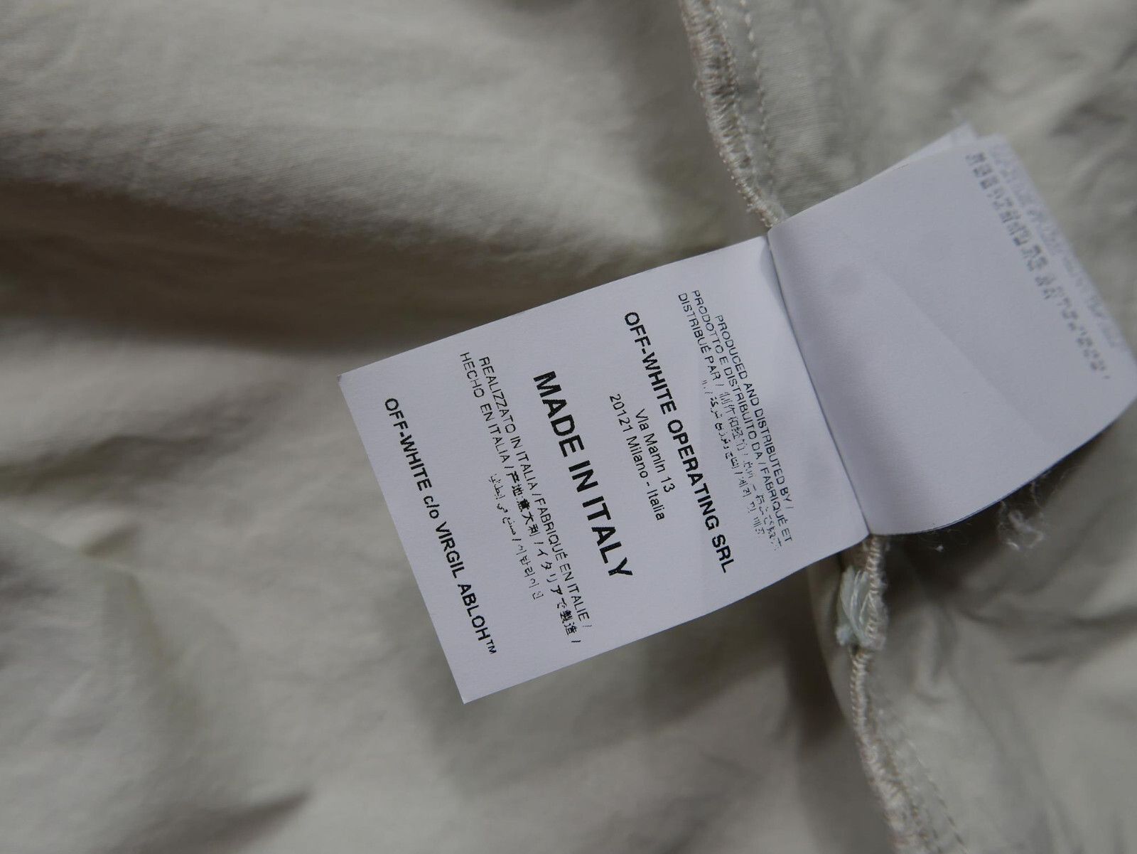 Off-White Off-White Jacket Shirt Universal Key Beige Ivory Cargo S Size US S / EU 44-46 / 1 - 5 Thumbnail