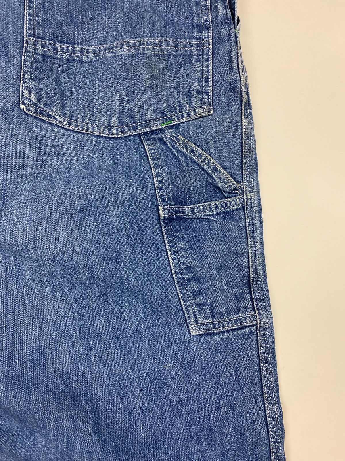 Vintage 1980’s Vintage Big Smith Blue Denim Bib Overalls Size US 34 / EU 50 - 16 Thumbnail