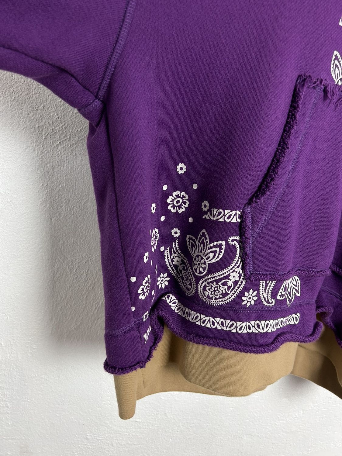 Palm Angels Palm Angels Paisley Bandana Oversized Hoodie Size US S / EU 44-46 / 1 - 6 Thumbnail