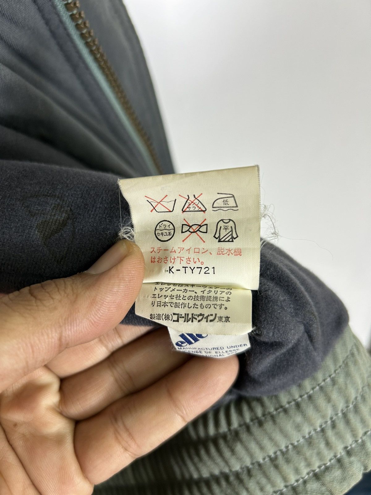 Ellesse × Vintage ⚡️Vintage Ellese Zipper Ski Bomber Jacket Size US M / EU 48-50 / 2 - 13 Thumbnail
