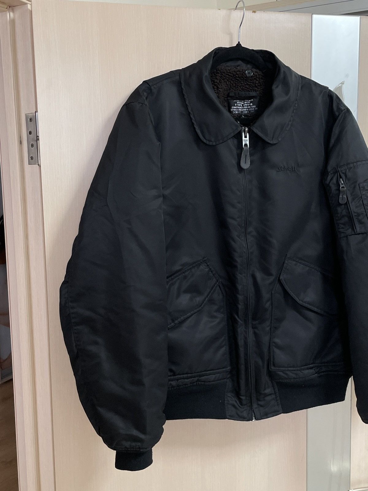 Schott Vintage Schott Bomber CWU-R Jacket Black Size L Size US L / EU 52-54 / 3 - 6 Thumbnail