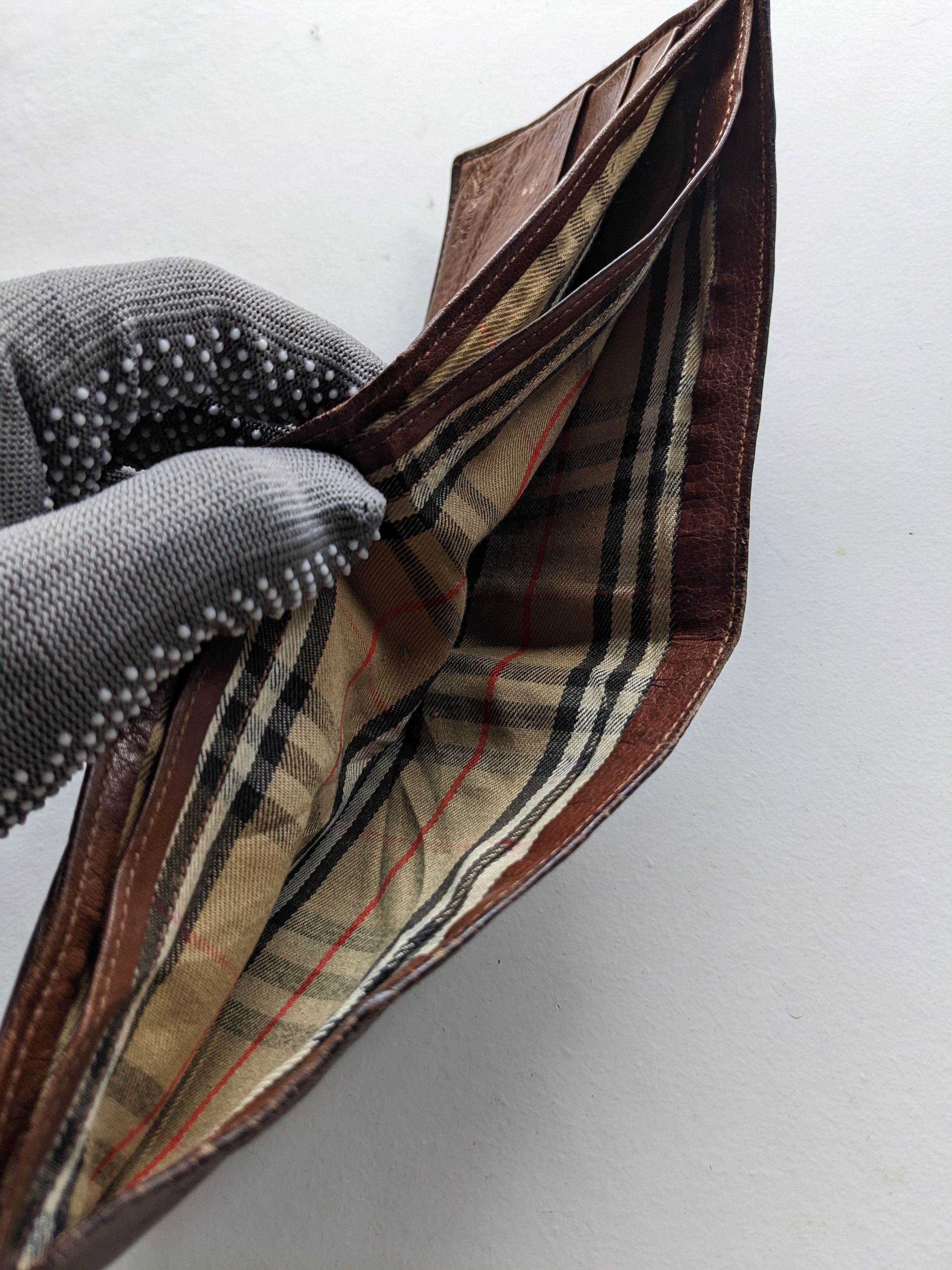 Burberry Vintage Burberrys leather wallet Size ONE SIZE - 5 Thumbnail