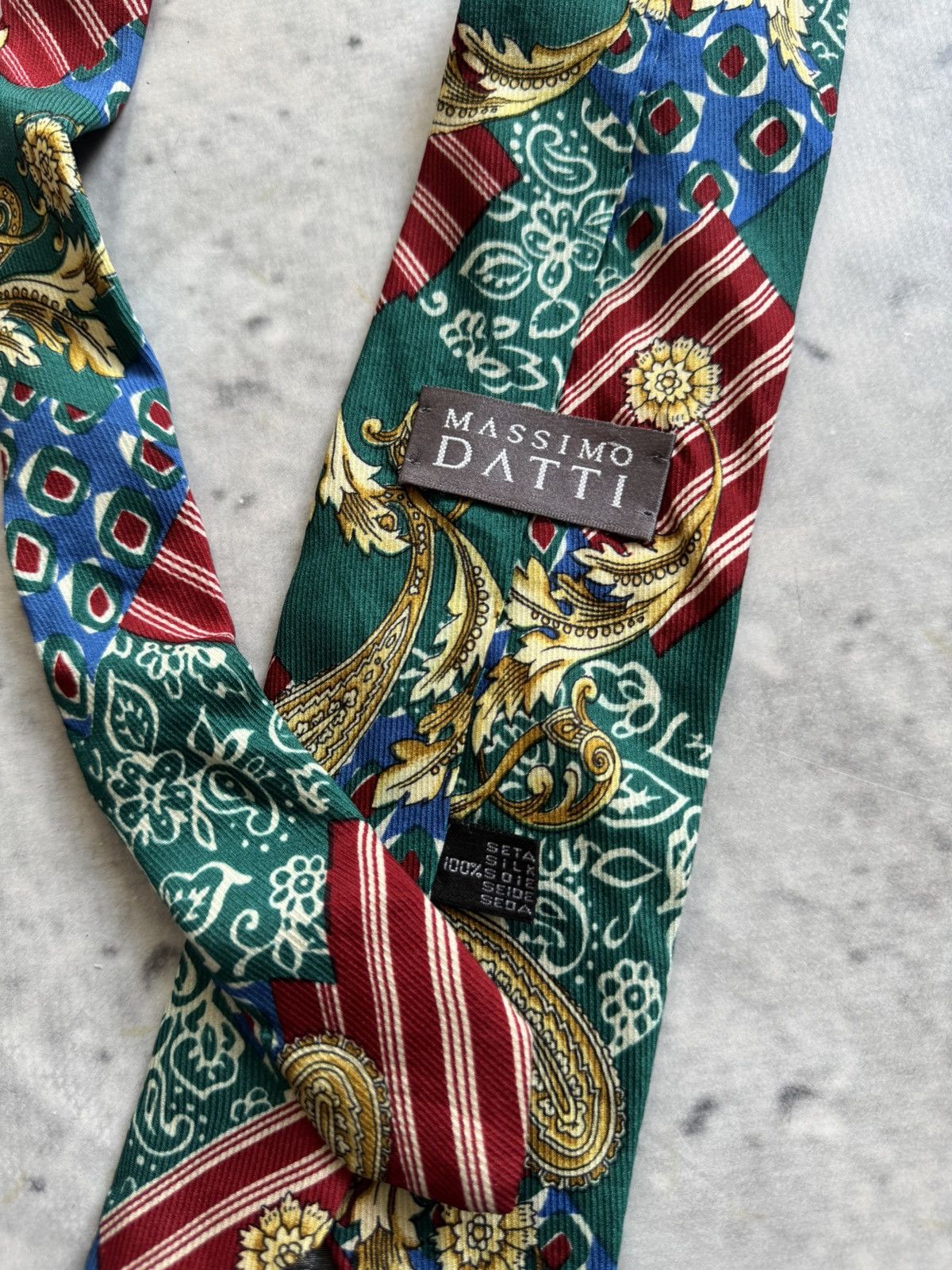 Other Vintage Massimo Datti 00s tie Size ONE SIZE - 3 Thumbnail