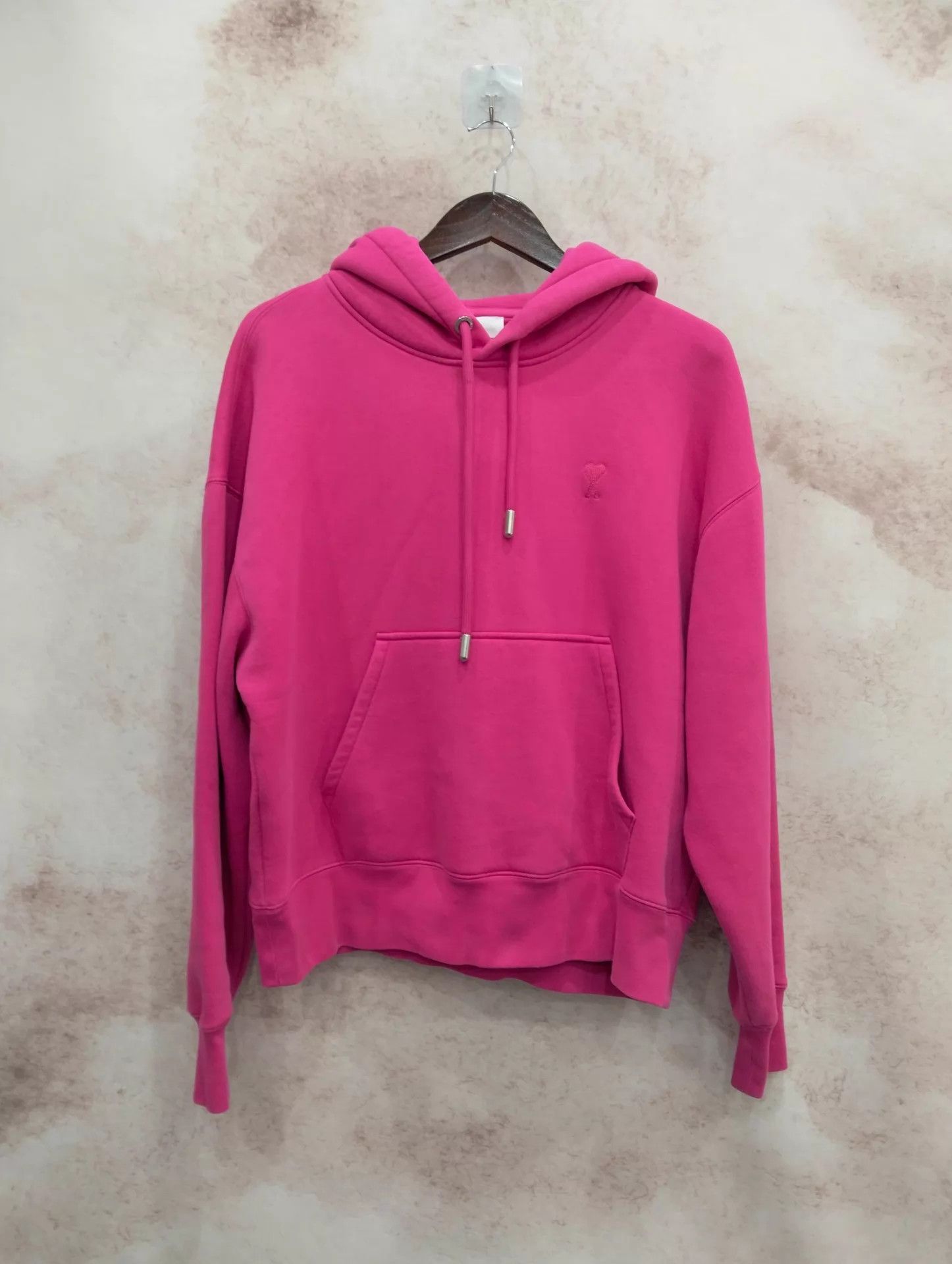 AMI AMI Heart Fleece Hooded Pullover M Size M / US 6-8 / IT 42-44 - 1 Thumbnail
