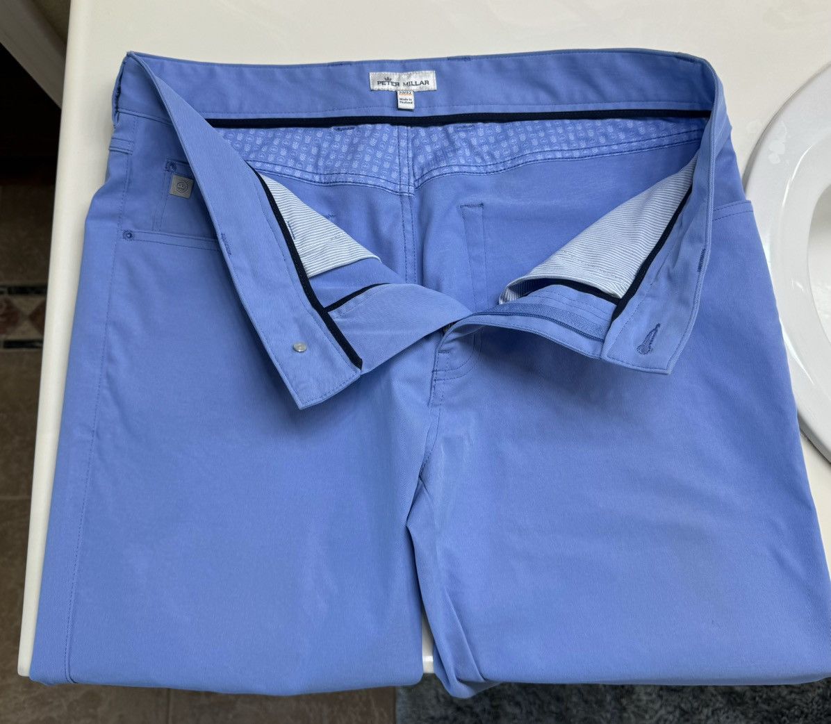 Peter Millar Peter Millar Performance Five-Pocket Pant Size US 32 / EU 48 - 6 Thumbnail