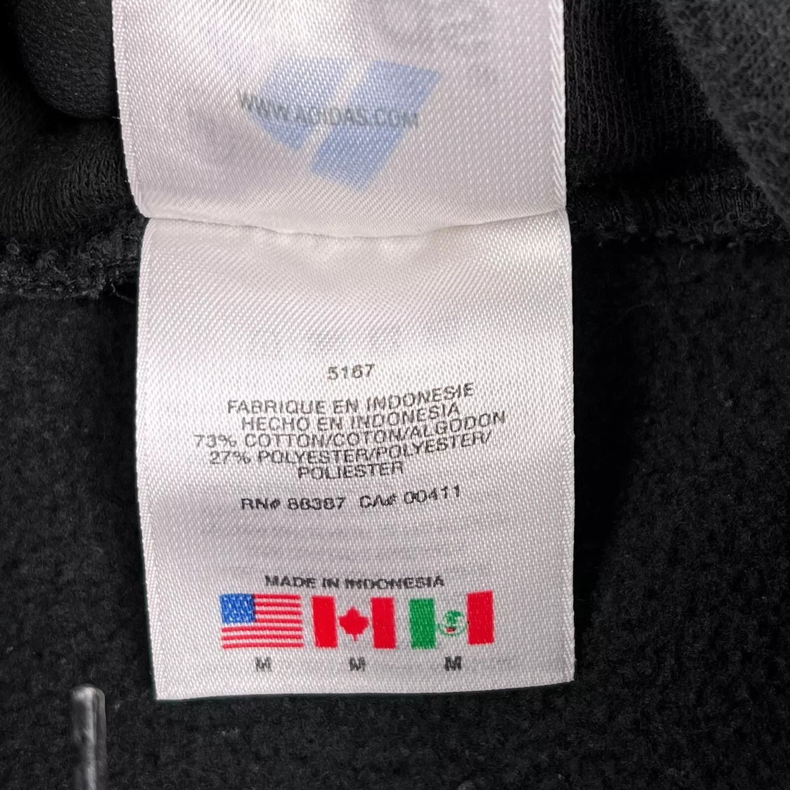 Adidas Vintage Adidas Hoodie Adult Extra Large Fleece Size US M / EU 48-50 / 2 - 6 Thumbnail