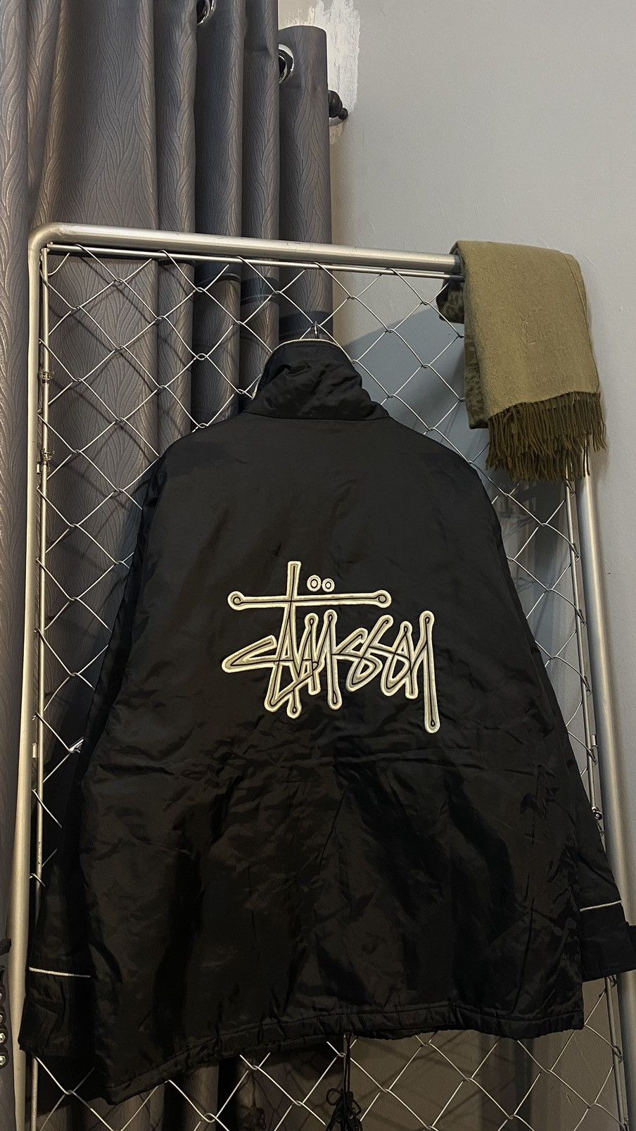 Stussy × Vintage VINTAGE EARLY 90's STUSSY EMBROIDERY JACKET XXL Size US XXL / EU 58 / 5 - 1 Thumbnail