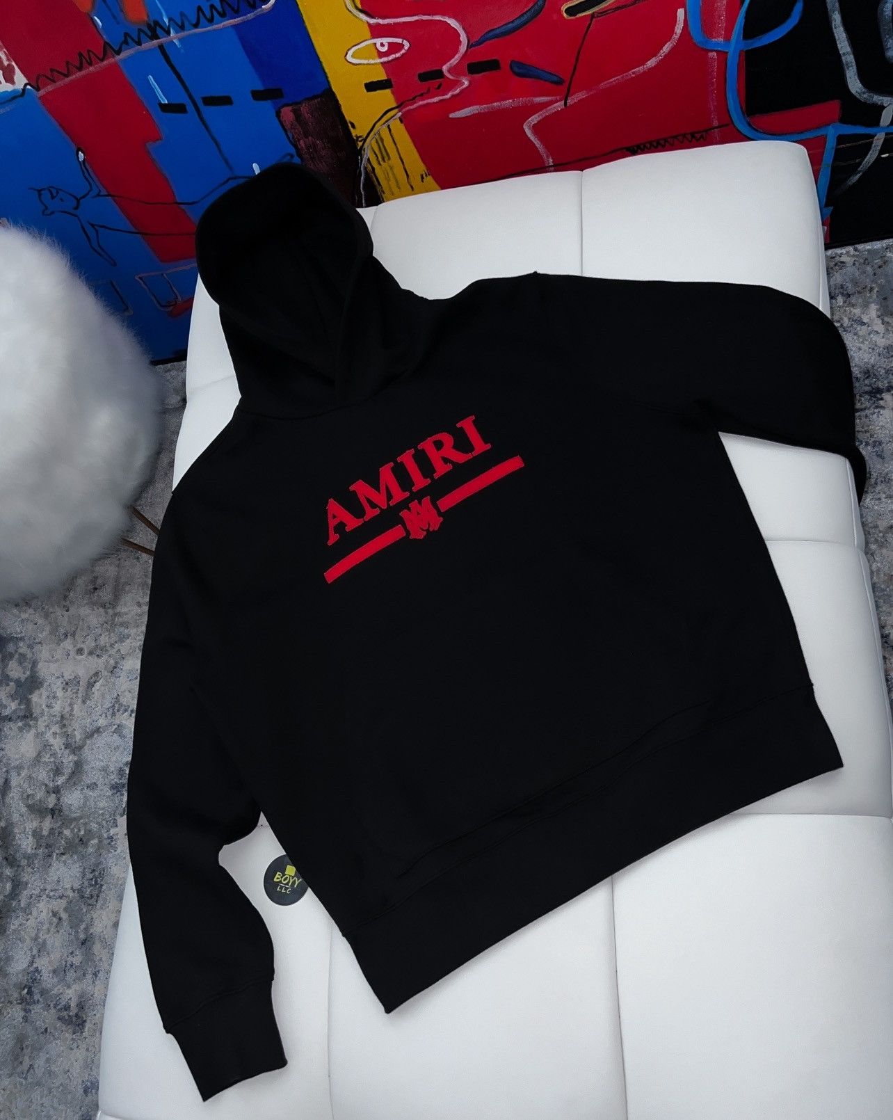 Amiri Amiri logo hoodie Size US L / EU 52-54 / 3 - 1 Thumbnail