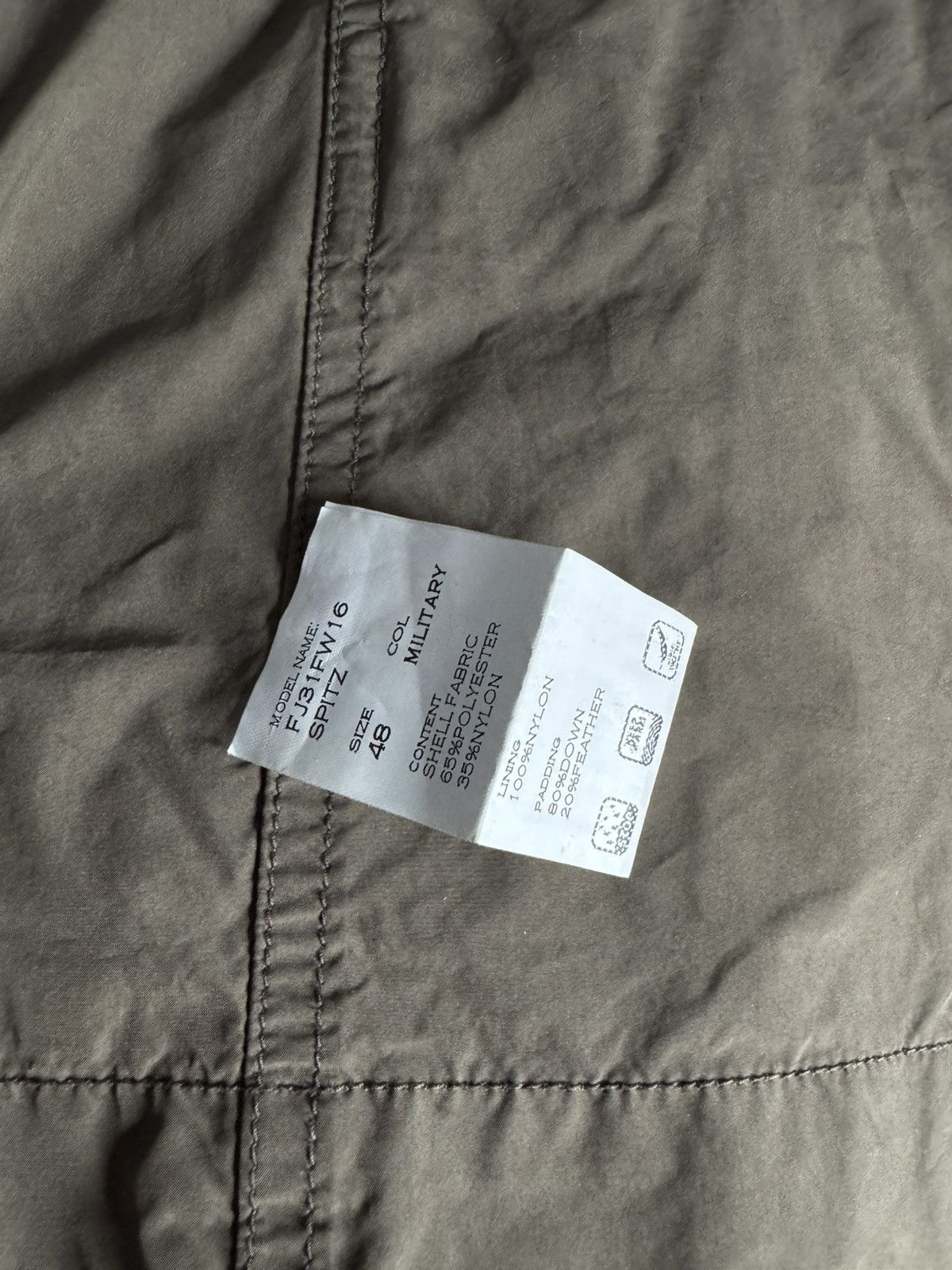 Beams Japan M.I.D.A x Beams Japan Olive Nylon Short M-65 2 in1 Jacket 48 Size US M / EU 48-50 / 2 - 16 Thumbnail