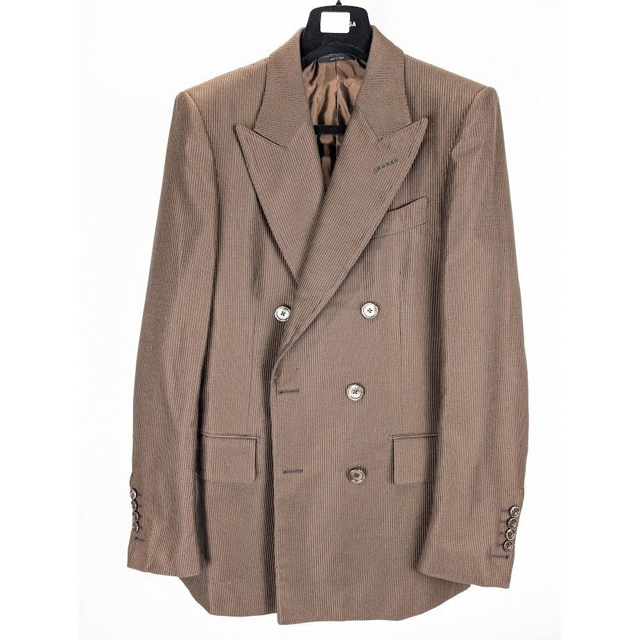 Tom Ford o1rshd1 Blazer Jacket in Chocolate Size US S / EU 44-46 / 1 - 2 Thumbnail