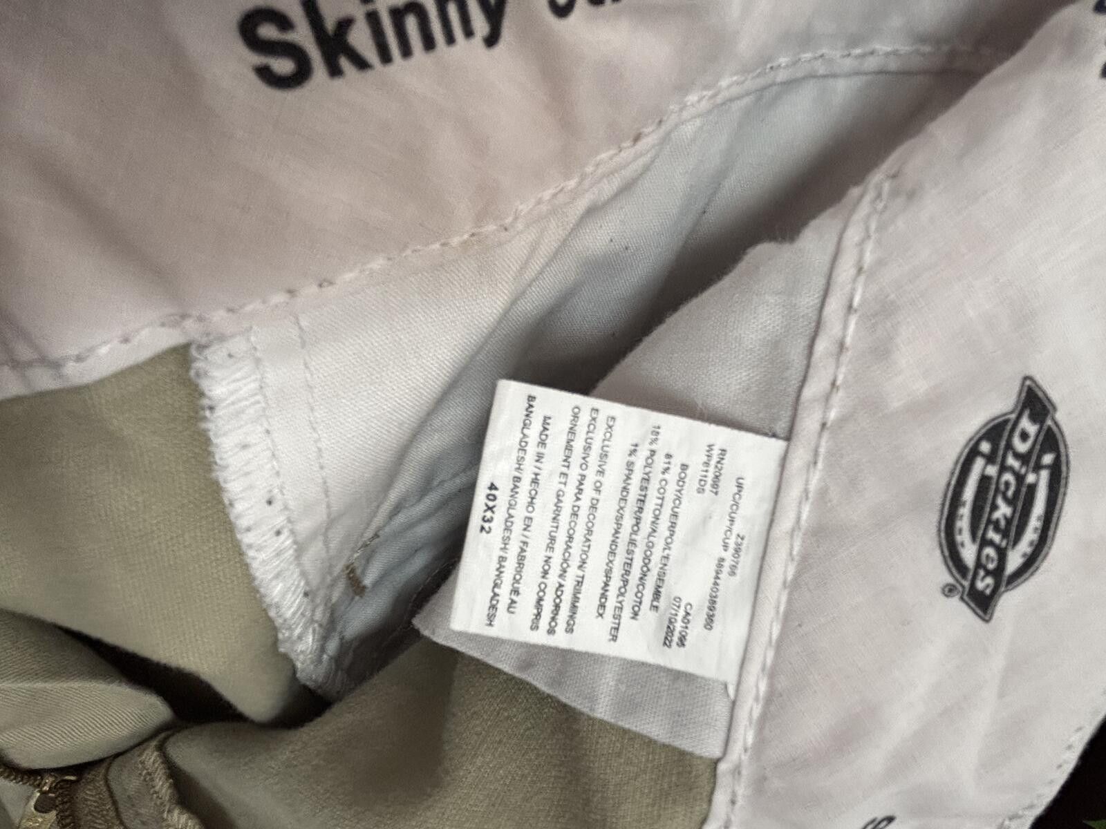 Dickies Dickies Men's Tan Work Pants Size 40x32 Size US 32 / EU 48 - 8 Thumbnail