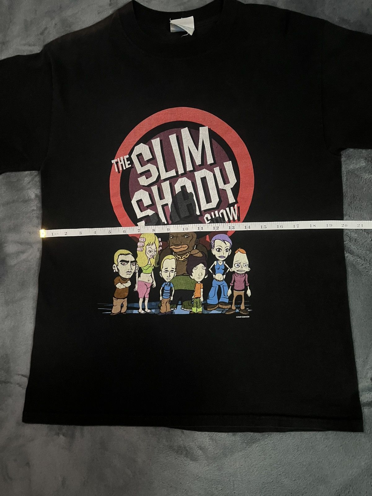 Vintage VTG.Eminem The Slim Shady Show Promo Show Eminem T Shirt. Size US M / EU 48-50 / 2 - 11 Thumbnail