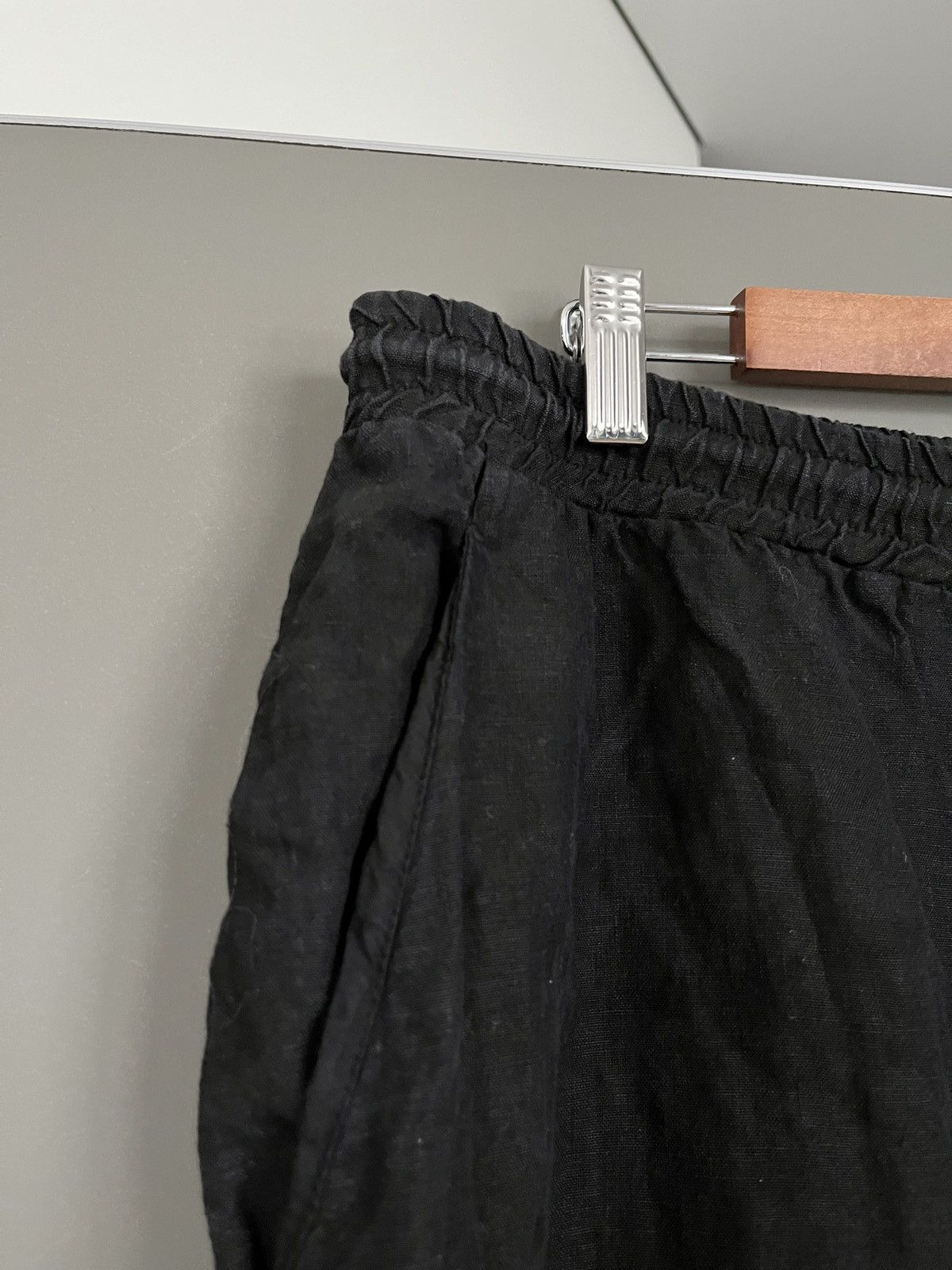 Lost & Found Ria Dunn Lost & Found Ria Dunn Linen Avant Garde Asymmetrical Pants Size US 34 / EU 50 - 5 Thumbnail